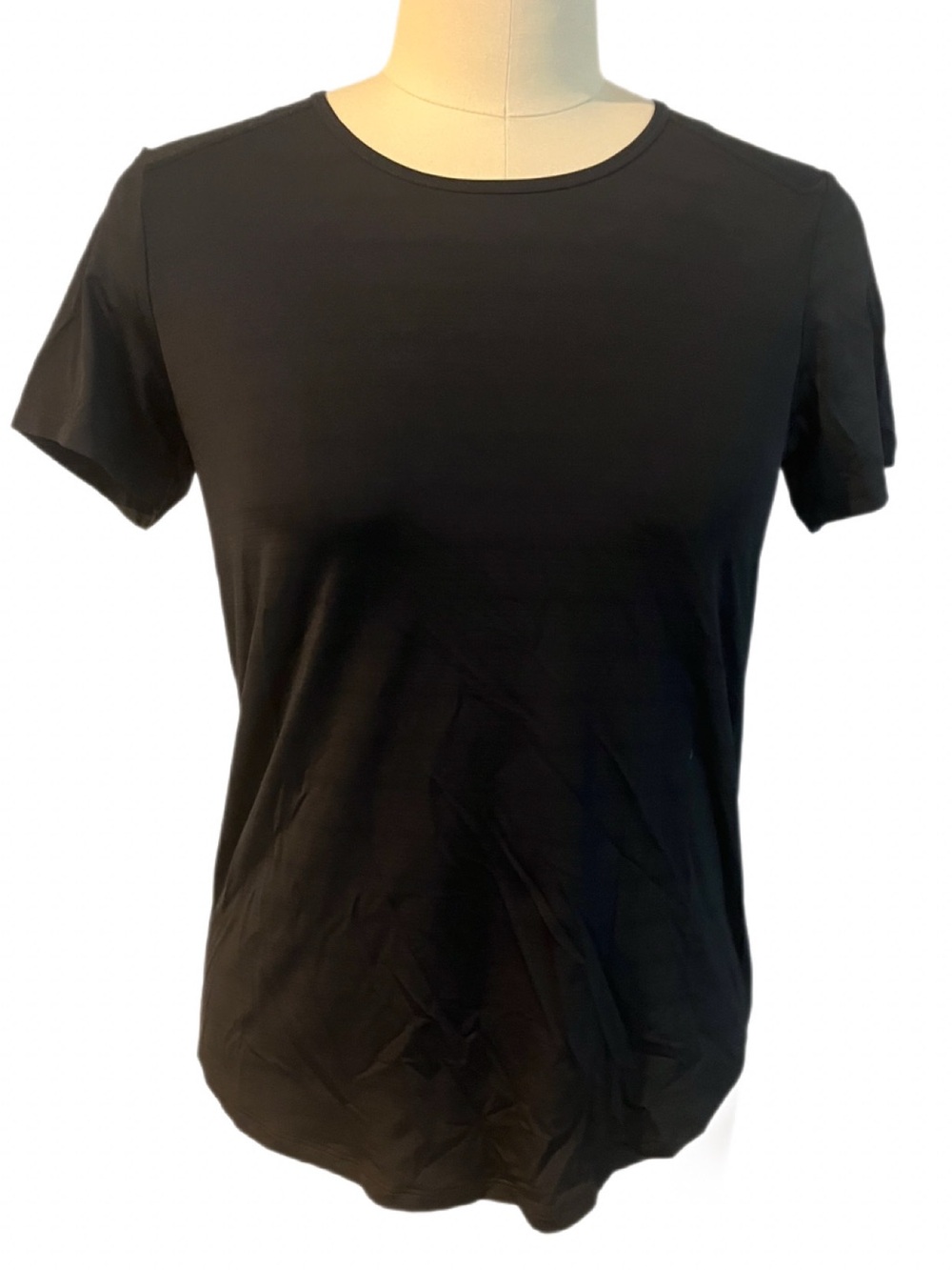 ZYIA Black Horizon T with Cut Out Vented Back - NWT